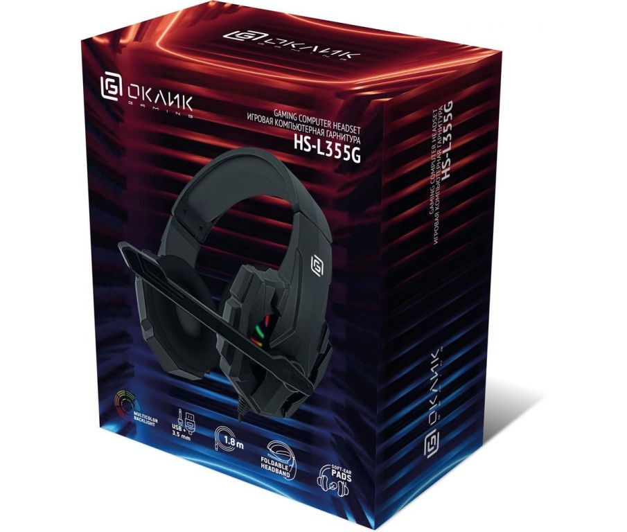 Наушники Oklick HS-L355G