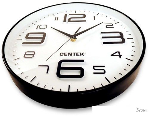 Настенные часы CENTEK СТ-7101 (белый)