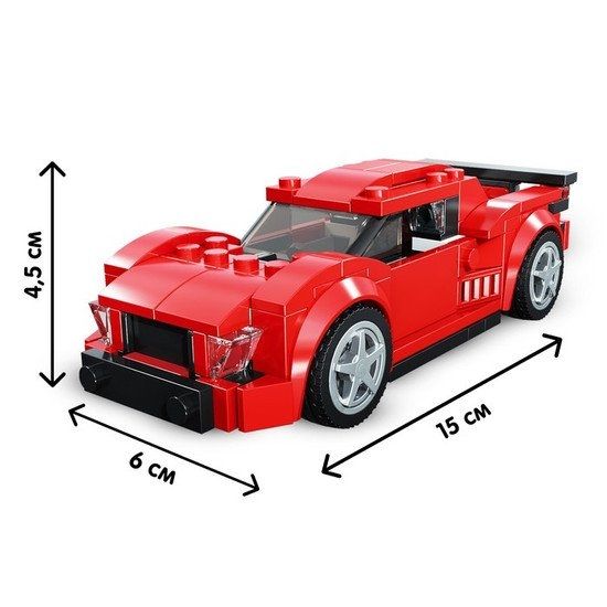 Конструктор Unicon Mechanics. Спорткар 10 в 1 9614753
