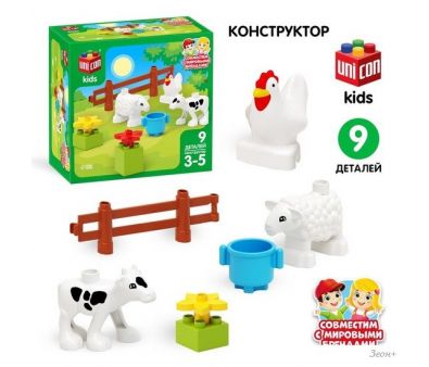 Конструктор Unicon Корова и овечка 9468376