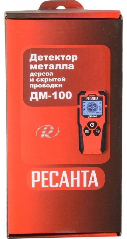 Детектор скрытой проводки Ресанта ДМ-100 61/10/534