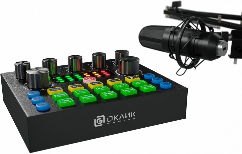Проводной микрофон Oklick SM-600G