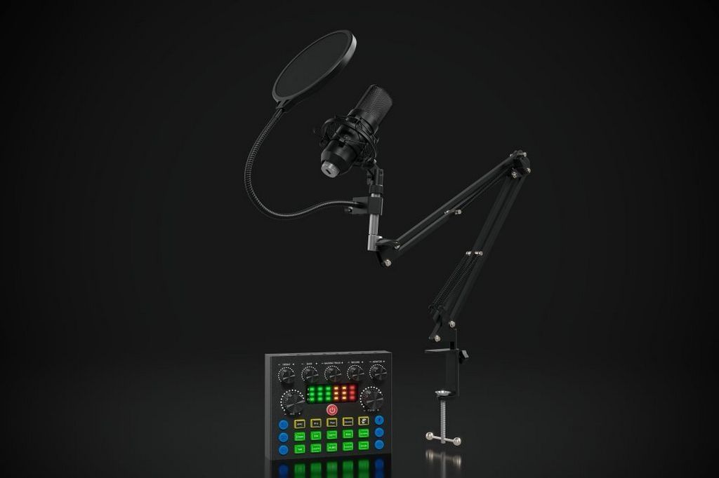 Проводной микрофон Oklick SM-600G