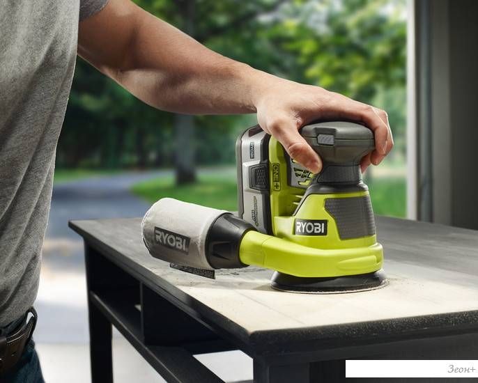 Эксцентриковая шлифмашина Ryobi R18ROS-0