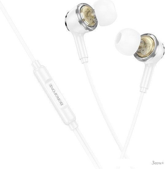 Наушники Borofone BM90 USB Type-C (белый)