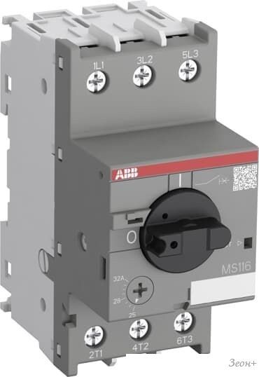 Выключатель автоматический ABB MS116-32 10кА 1SAM250000R1015