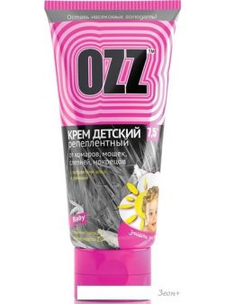 Крем от насекомых Ozz Baby 7.5 Репеллентный Алоэ и ромашка (50 мл)