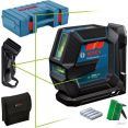 Лазерный нивелир Bosch GLL 2-15 G Professional 0601063W02 (LB 10 + DK 10, кейс)