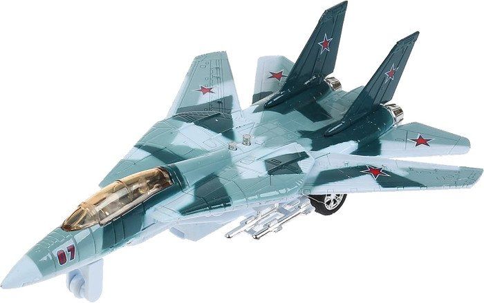 Самолет Технопарк Истребитель Камуфляж 1031-18SL-MIX