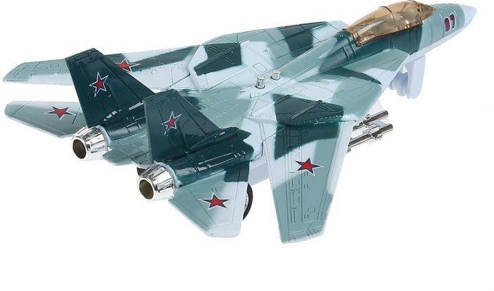 Самолет Технопарк Истребитель Камуфляж 1031-18SL-MIX