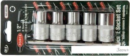 Набор торцевых головок RockForce RF-4053 (5 предметов)