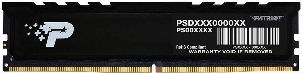 Оперативная память Patriot Signature Premium Line 16ГБ DDR5 5600 МГц PSP516G560081H1