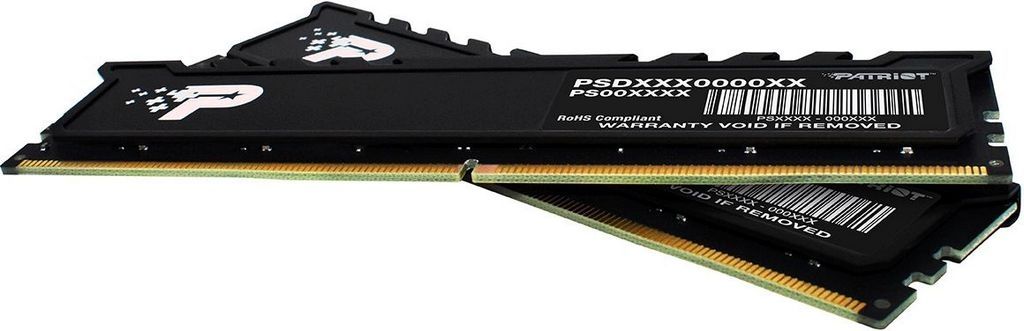 Оперативная память Patriot Signature Premium Line 2x32ГБ DDR5 4800 МГц PSP564G4800KH1