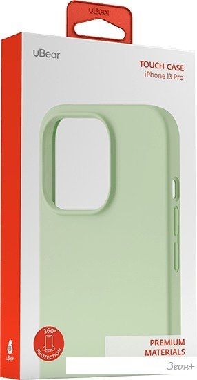 Чехол для телефона uBear Touch Case для iPhone 13 Pro (светло-зеленый)