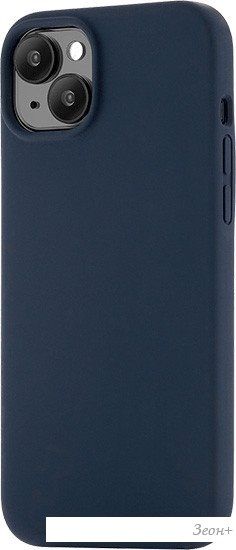 Чехол для телефона uBear Touch Mag для iPhone 15 Plus (темно-синий)