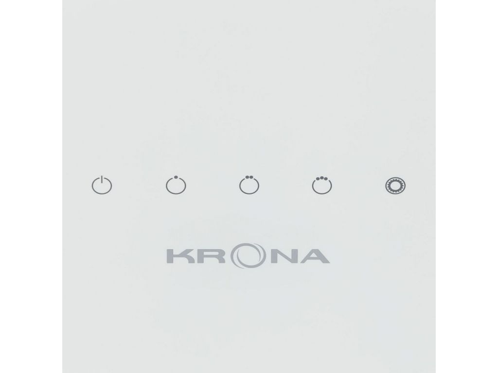 Кухонная вытяжка Krona Uran 600 DN White 4S (белый)
