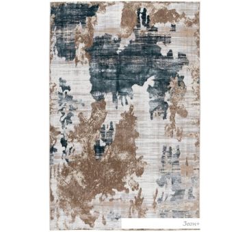     Radjab Carpet   D009A 7579RK-b 1.6x2.3 (cream shirink/blue fdy)