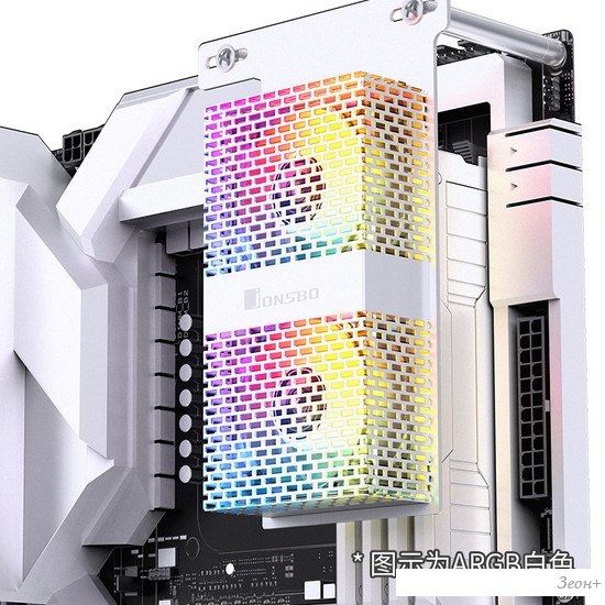 Кулер для оперативной памяти Jonsbo NF-2 ARGB White