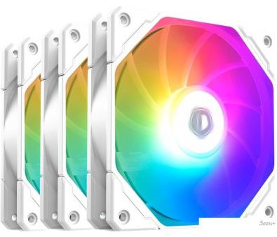   ID-Cooling TF-12025-PRO-ARGB Trio White