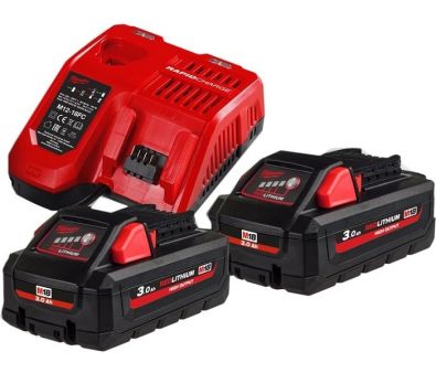     Milwaukee M18 HNRG-302 (18/3.0 Ah + 12-18)