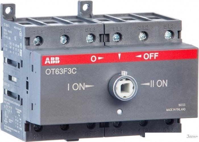 Выключатель нагрузки ABB OT63F3C 3P 1SCA105338R1001