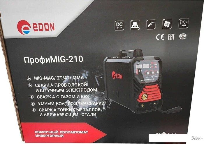 Сварочный инвертор Edon ПрофиMIG-210