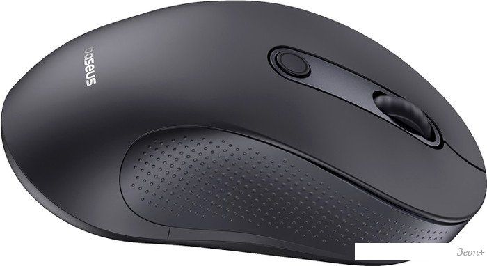 Мышь Baseus F02 Ergonomic Wireless Mouse (черный, без батарейки в комплекте)