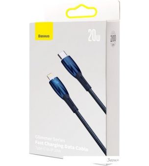  Baseus Glimmer Series USB Type-C - Lightning (2 , )