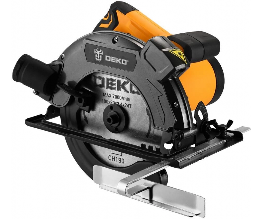 Дисковая (циркулярная) пила Deko DKCS1800-190 Laser 083-1011