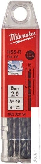 Набор оснастки Milwaukee 4932363454 (10 предметов)