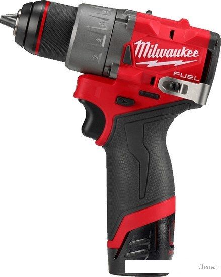 Дрель-шуруповерт Milwaukee M12 FUEL M12FDD2-202X 4933479873 (с 2-мя АКБ 2 Ач, кейс)