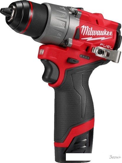Дрель-шуруповерт Milwaukee M12 FUEL M12FDD2-202X 4933479873 (с 2-мя АКБ 2 Ач, кейс)