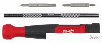 Набор отвертка с битами Milwaukee 4932480584 (4 предмета)