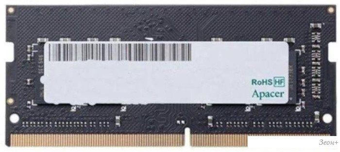 Оперативная память Apacer 8ГБ DDR5 SODIMM 4800 МГц AS08GHB48CTDBGH