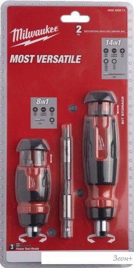 Набор отвертка с битами Milwaukee 4932492811 (22 предмета)