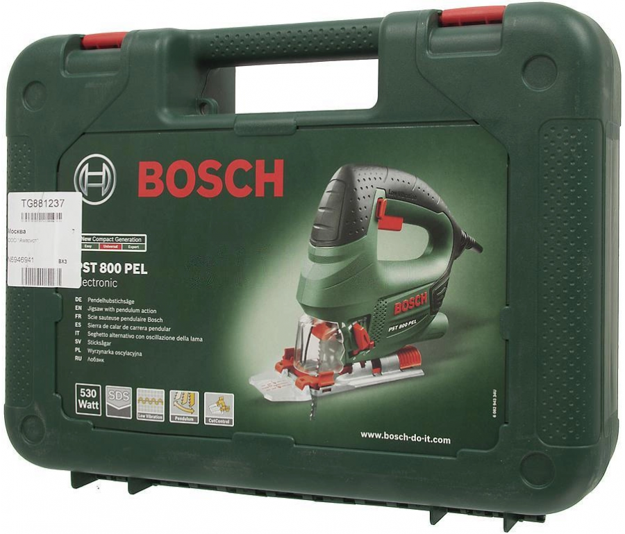 Электролобзик Bosch PST 800 PEL (06033A0120)