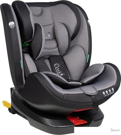 Детское автокресло Costa Isofix XZ-16 (серый/черный)