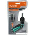 Набор отвертка с битами Sturm 1040-19-14 (14 предметов)