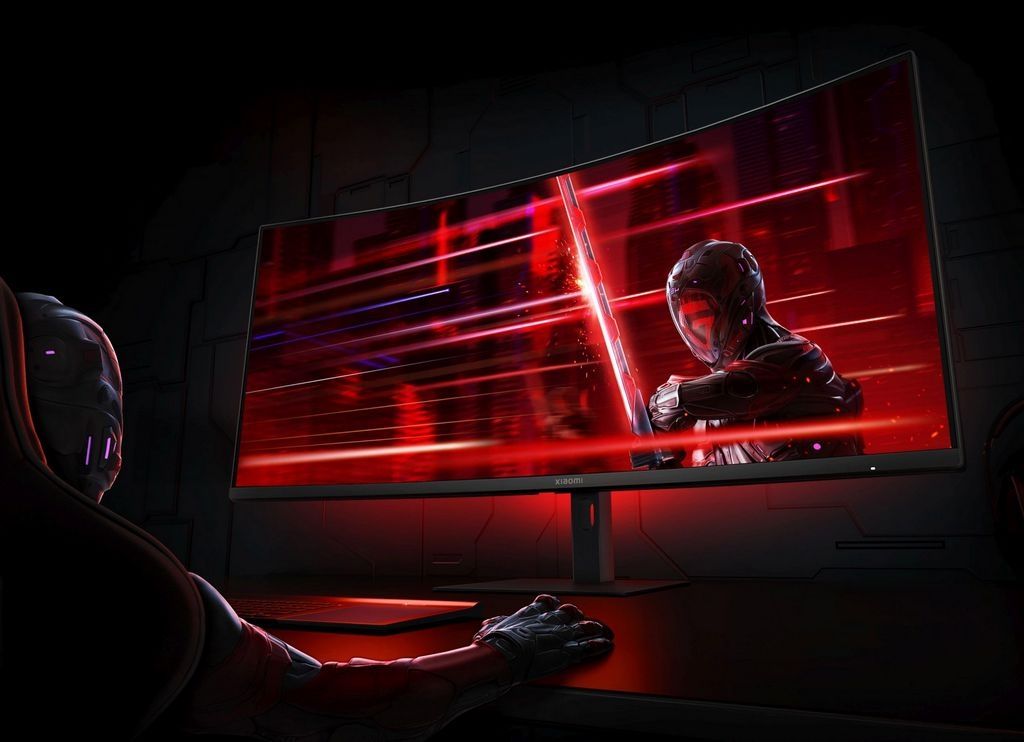 Игровой монитор Xiaomi Curved Gaming Monitor G34WQi C34WQBA-RGGL (международная версия)
