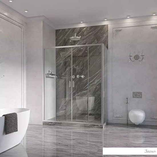 Душевой уголок Ambassador Forsa 120x90x200 17021107AX-90AX
