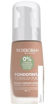 Тональная основа Deborah Milano Formula Pura 0% (тон 02)