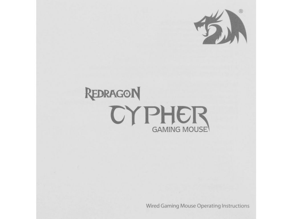 Игровая мышь Redragon Cypher