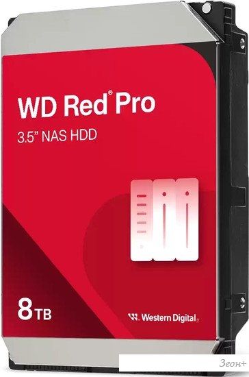 Жесткий диск WD Red Pro 8TB WD8005FFBX