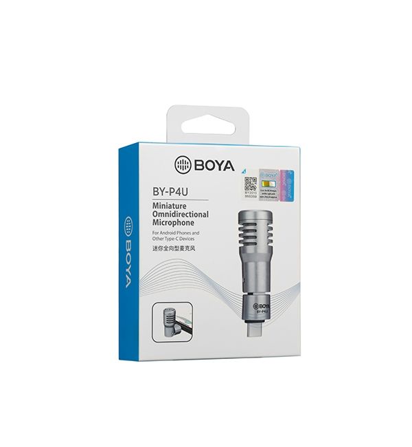 Коннекторный микрофон BOYA BY-P4U