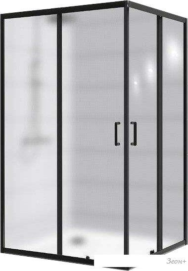 Душевой уголок BelBagno UNO-195-AH-2-120/90-P-NERO