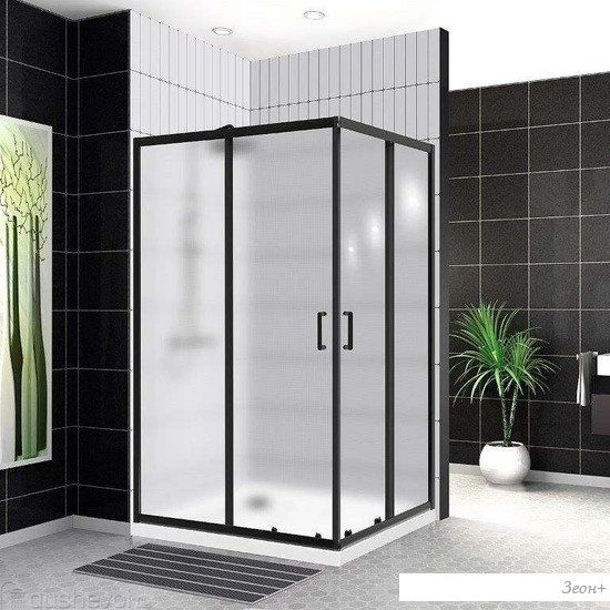 Душевой уголок BelBagno UNO-195-AH-2-120/90-P-NERO