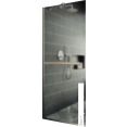 Душевая стенка MaybahGlass 195x109 MGD-713-5у (сатин стекло/хром матовый)