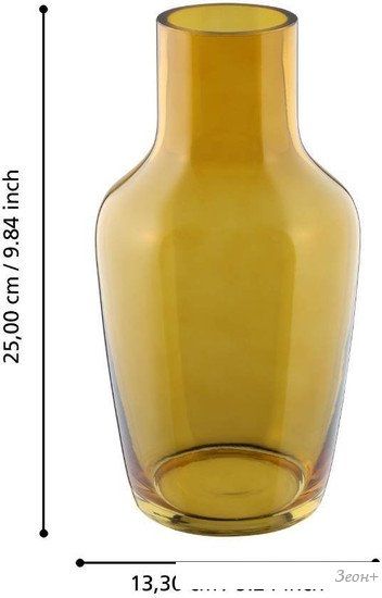 Ваза Eglo Siranana 421223 (стекло, желтый)