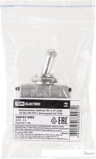 Выключатель автоматический TDM Electric SQ0747-0402