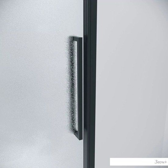 Душевой уголок Grossman Cosmo 100x70x195 120.K33.02.1070.21.02 (черный матовый/шиншилла стекло)